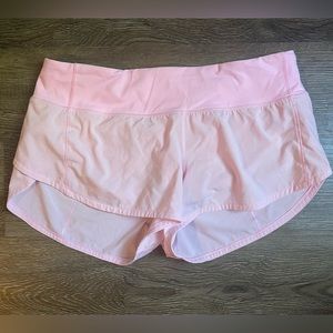 Lululemon Miami pink speed up shorts 2.5”